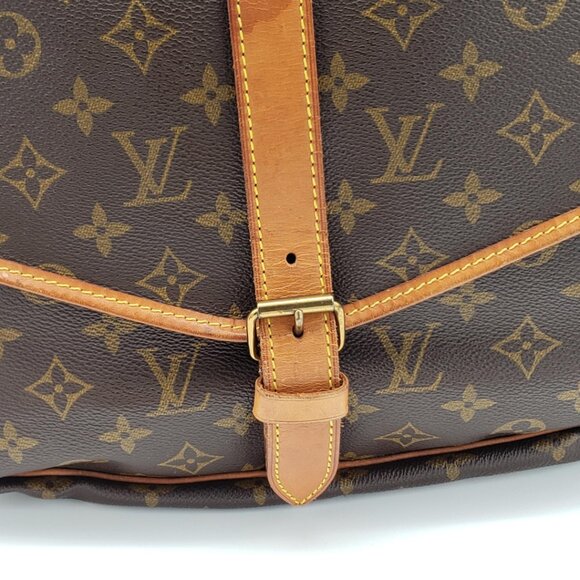 LOUIS VUITTON Saumur 35 Monogram Shoulder Bag 420-102025 - Picture 7 of 15